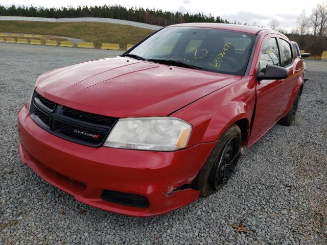 Photo 1 VIN: 1C3CDZAB6CN193482 - DODGE AVENGER SE 