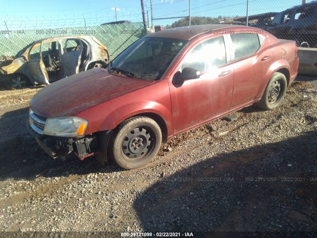 Photo 1 VIN: 1C3CDZAB6EN221168 - DODGE AVENGER 