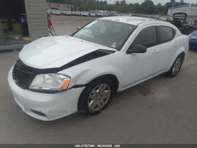 Photo 1 VIN: 1C3CDZAB7CN110383 - DODGE AVENGER 