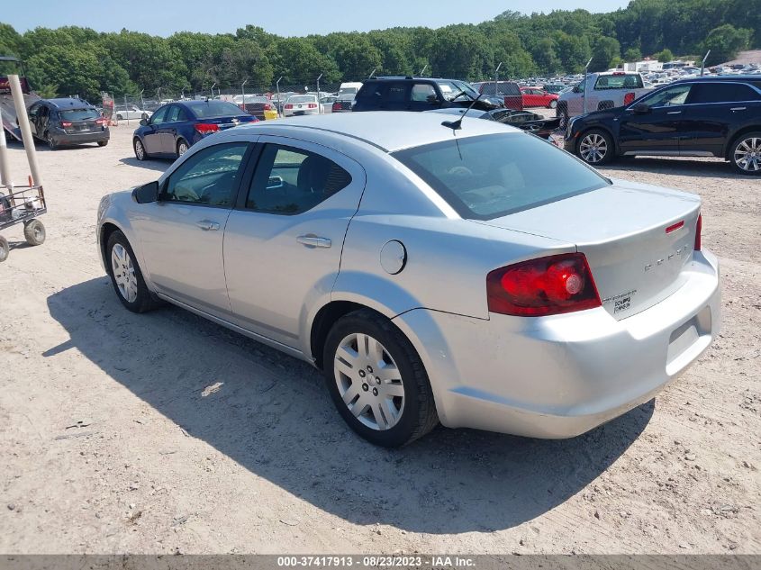 Photo 2 VIN: 1C3CDZAB7CN193443 - DODGE AVENGER 