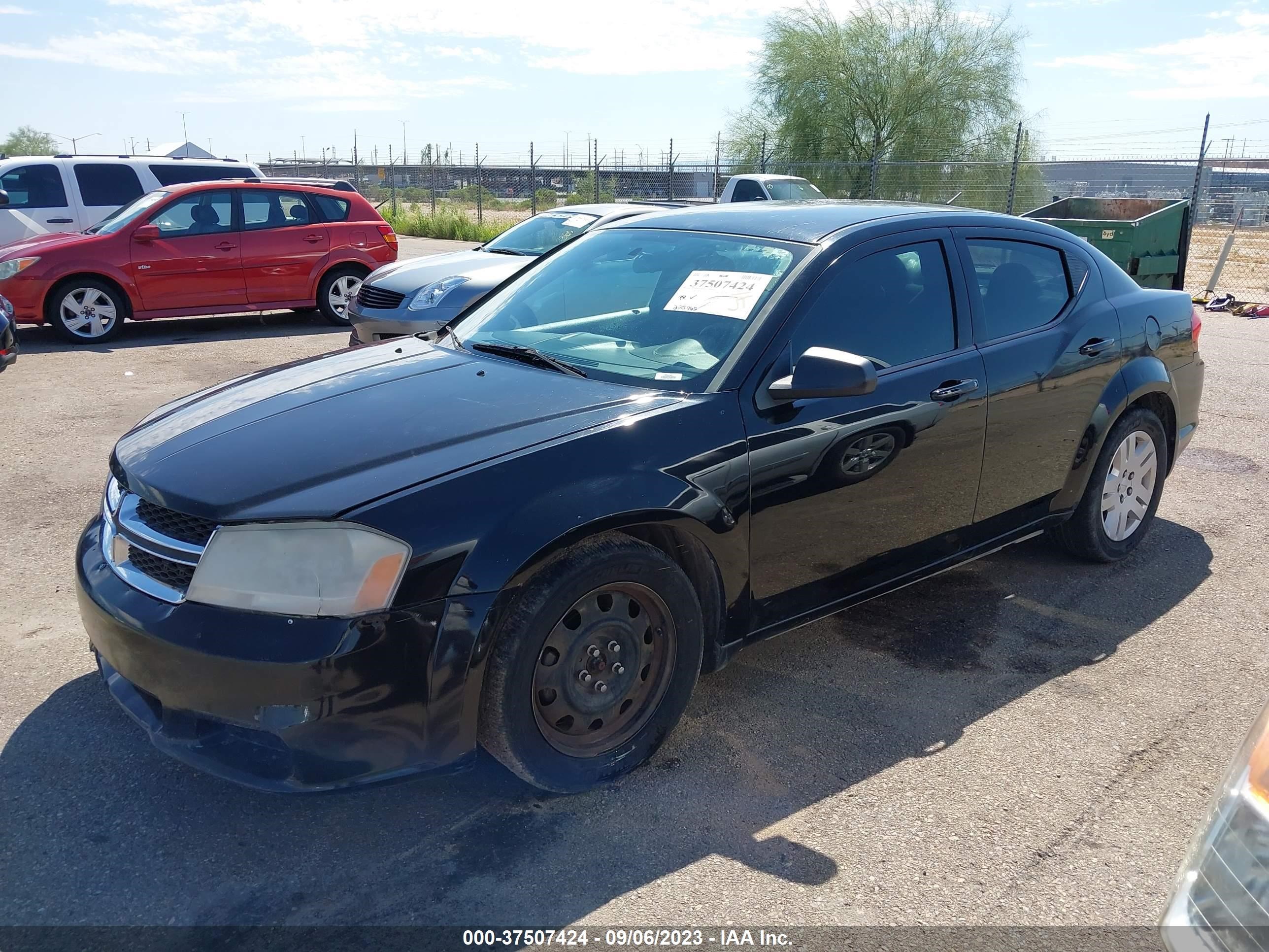 Photo 1 VIN: 1C3CDZAB7DN567096 - DODGE AVENGER 