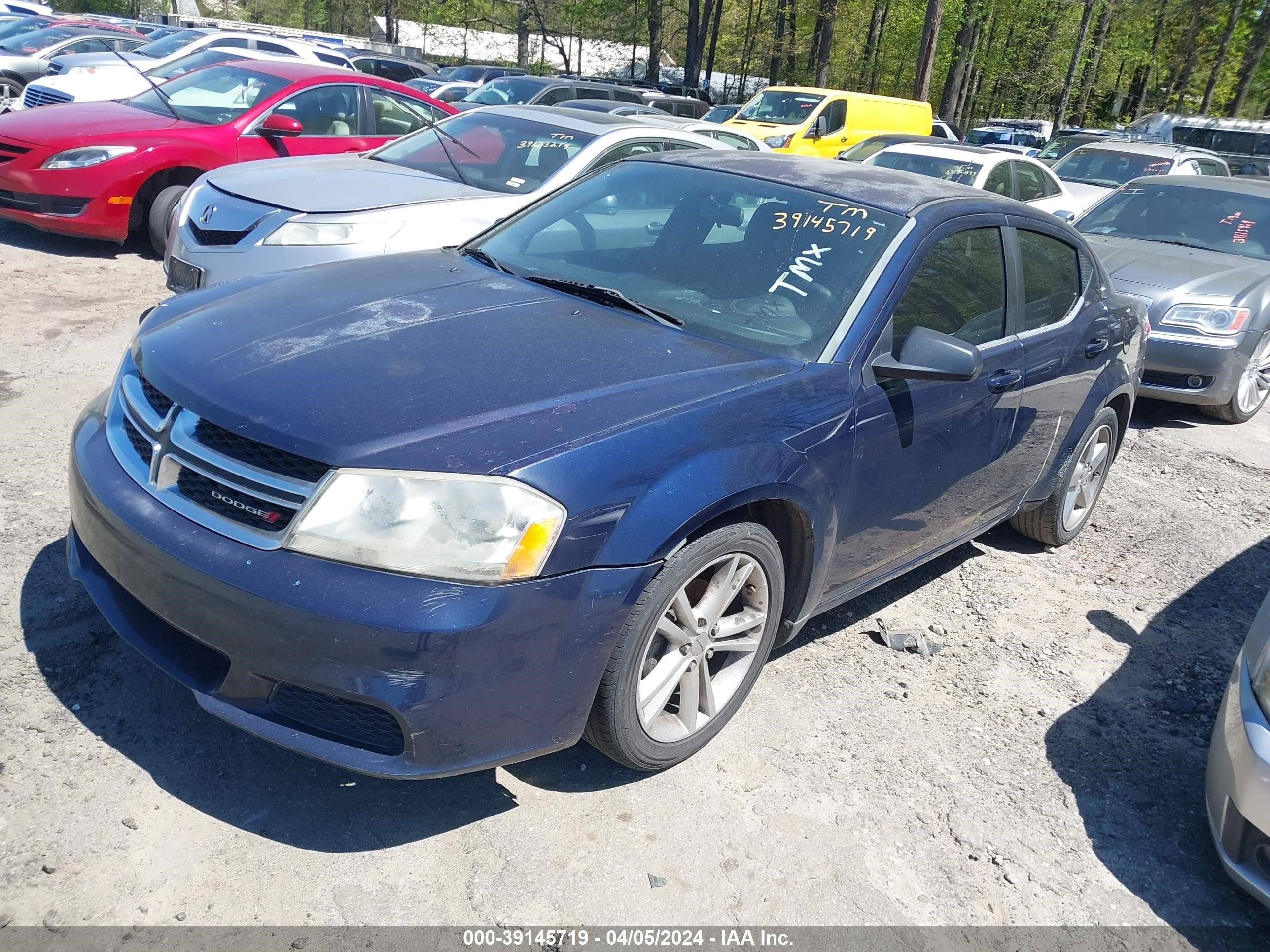 Photo 1 VIN: 1C3CDZAB7DN752040 - DODGE AVENGER 