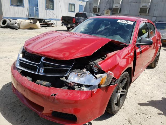 Photo 1 VIN: 1C3CDZAB8DN717104 - DODGE AVENGER SE 