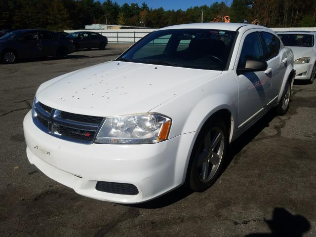 Photo 1 VIN: 1C3CDZAB8DN741418 - DODGE AVENGER SE 