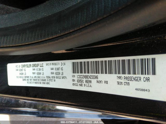 Photo 8 VIN: 1C3CDZAB8EN233306 - DODGE AVENGER 