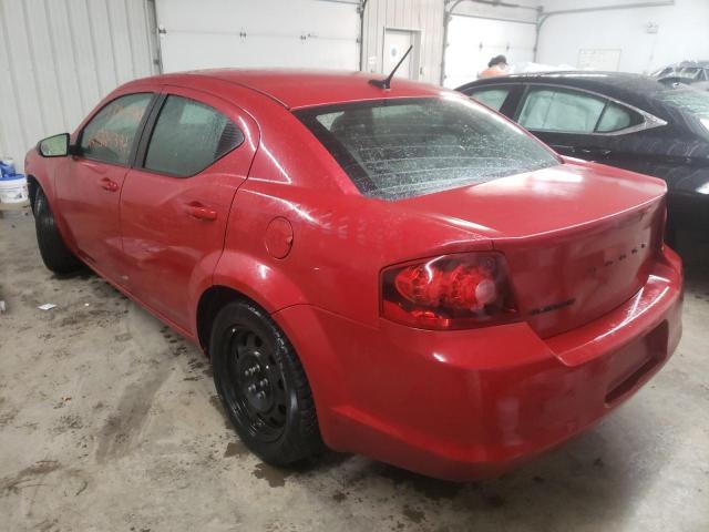 Photo 2 VIN: 1C3CDZAB9CN136144 - DODGE AVENGER SE 