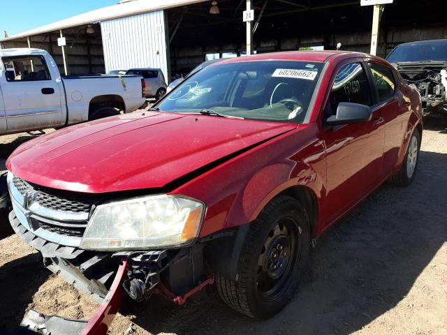 Photo 1 VIN: 1C3CDZAB9CN165143 - DODGE AVENGER SE 