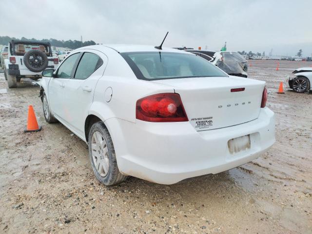 Photo 2 VIN: 1C3CDZAB9CN212400 - DODGE AVENGER SE 