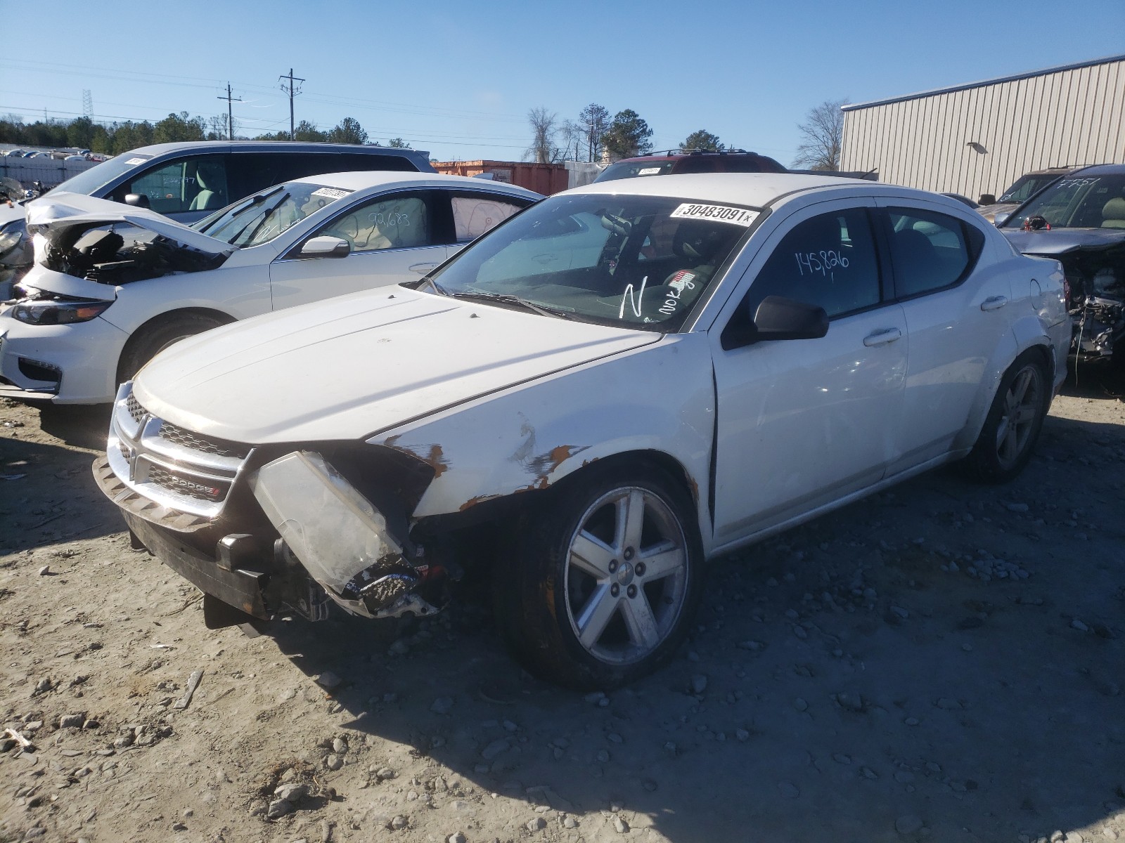 Photo 1 VIN: 1C3CDZAB9DN534892 - DODGE AVENGER SE 