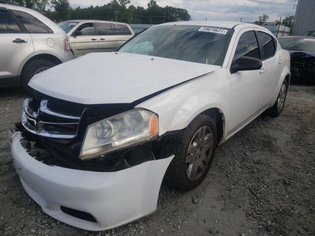 Photo 1 VIN: 1C3CDZAB9DN616007 - DODGE AVENGER SE 