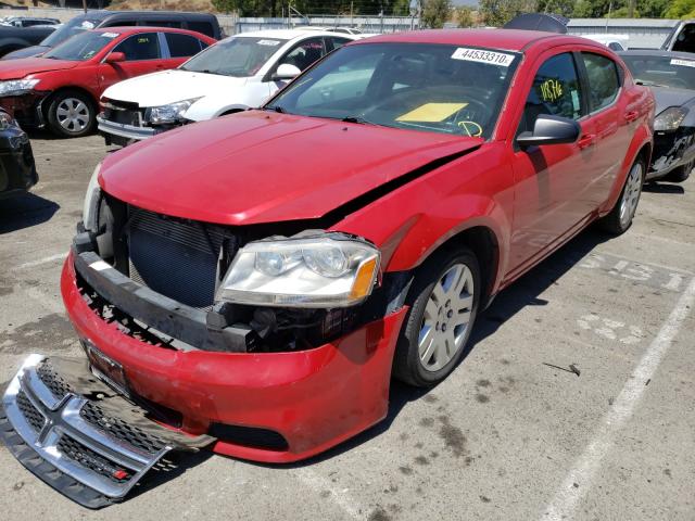 Photo 1 VIN: 1C3CDZAB9DN725003 - DODGE AVENGER SE 