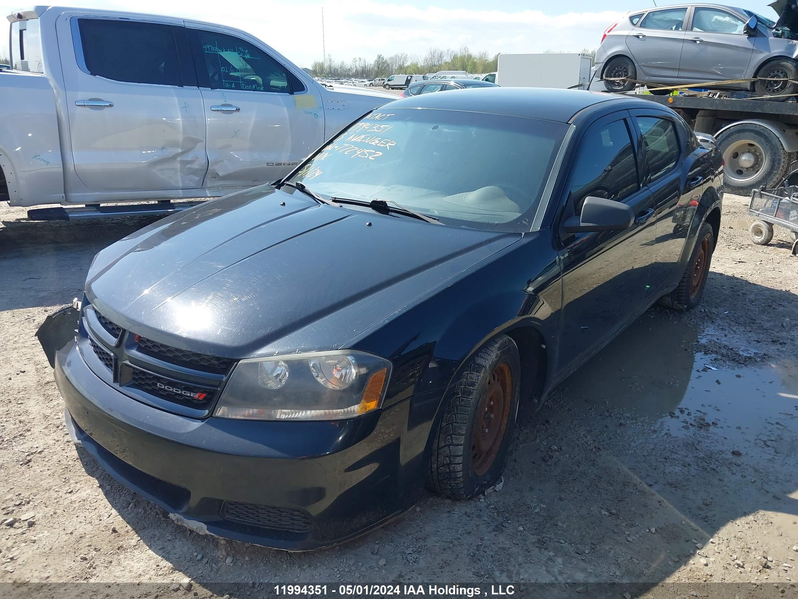 Photo 1 VIN: 1C3CDZAB9DN772452 - DODGE AVENGER 