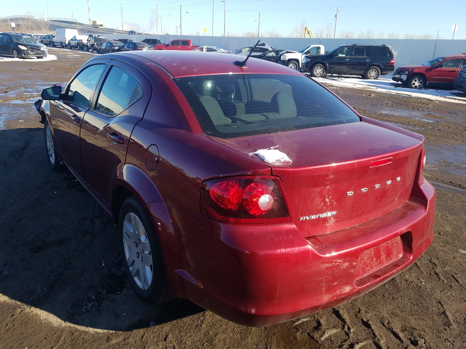 Photo 2 VIN: 1C3CDZAB9EN225456 - DODGE AVENGER SE 