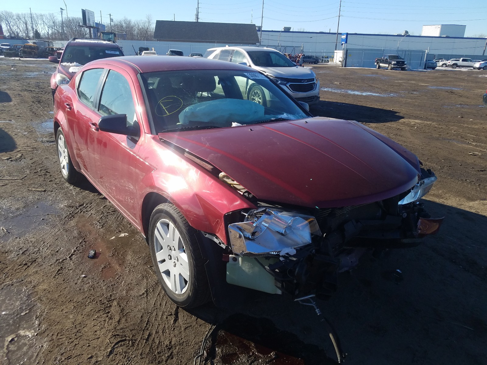 Photo 8 VIN: 1C3CDZAB9EN225456 - DODGE AVENGER SE 