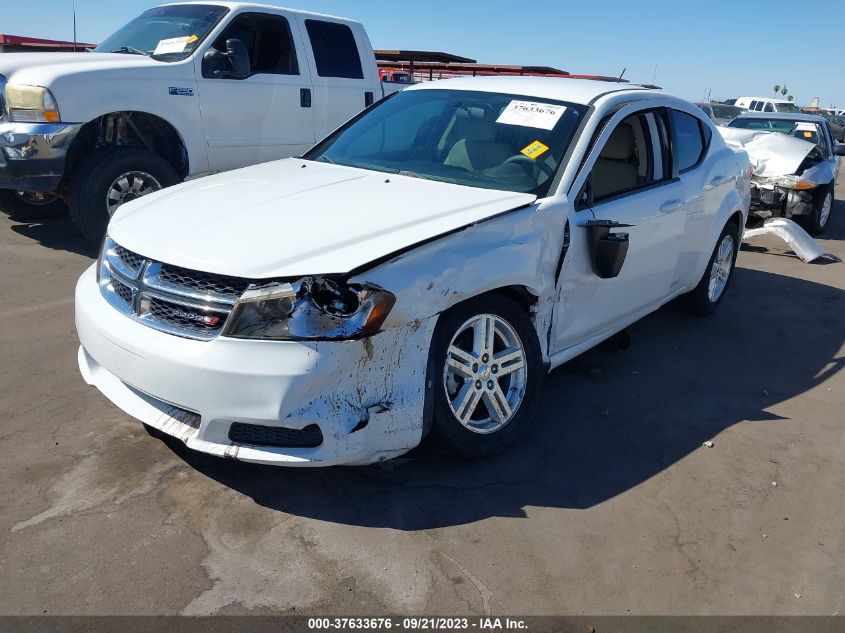 Photo 1 VIN: 1C3CDZAG1DN611007 - DODGE AVENGER 