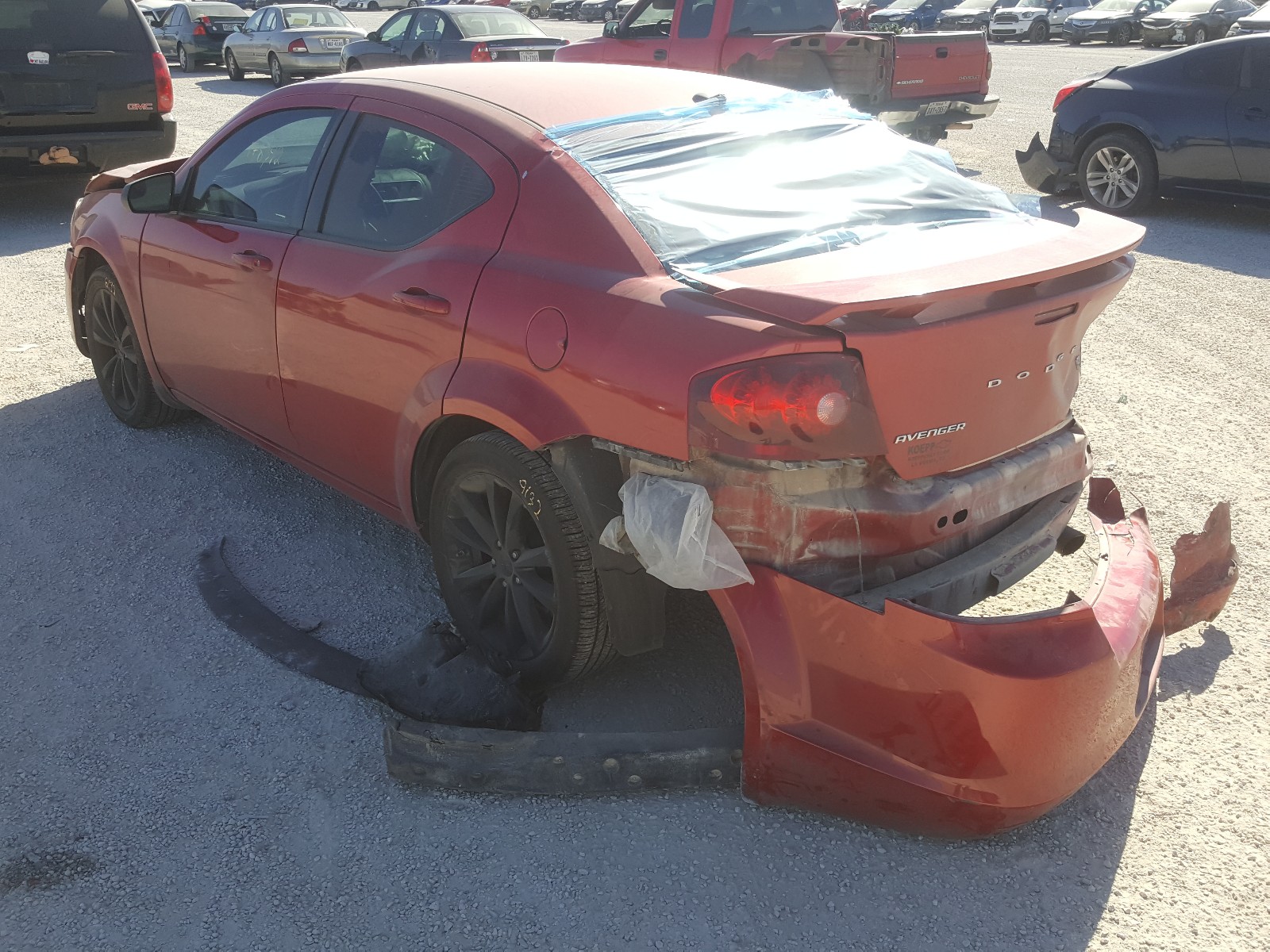 Photo 2 VIN: 1C3CDZAG1EN104268 - DODGE AVENGER SE 