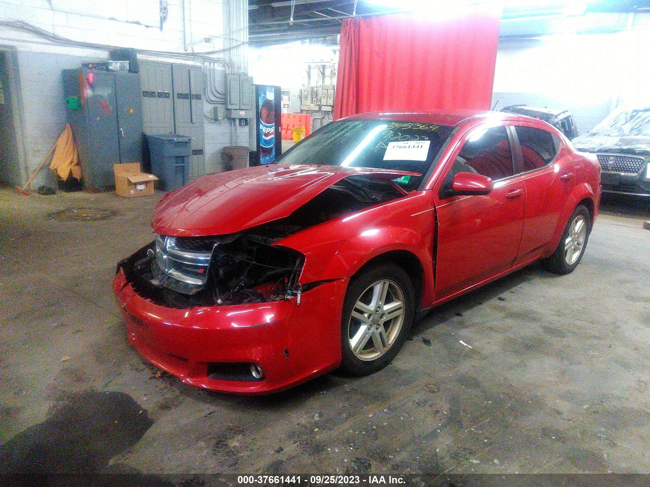 Photo 1 VIN: 1C3CDZCB2DN625161 - DODGE AVENGER 