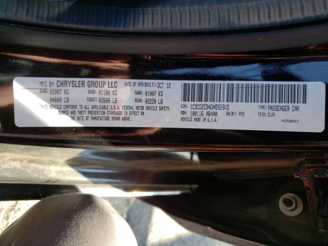 Photo 9 VIN: 1C3CDZCB4DN552665 - DODGE AVENGER SX 