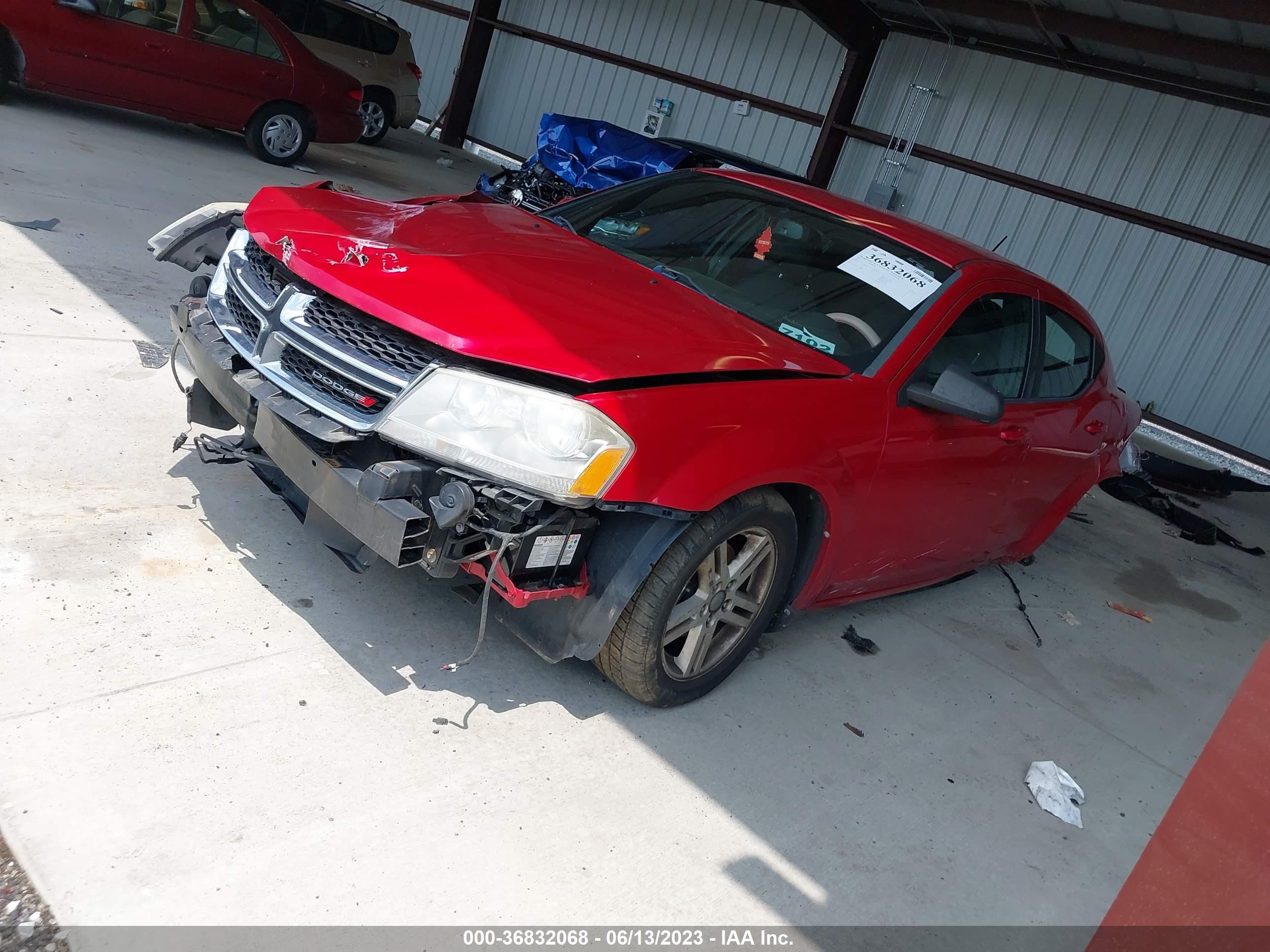 Photo 1 VIN: 1C3CDZCB6DN623753 - DODGE AVENGER 