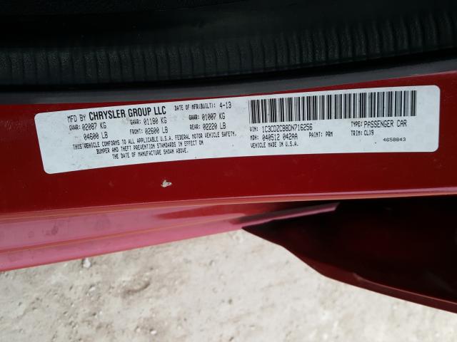 Photo 9 VIN: 1C3CDZCB8DN716256 - DODGE AVENGER SX 