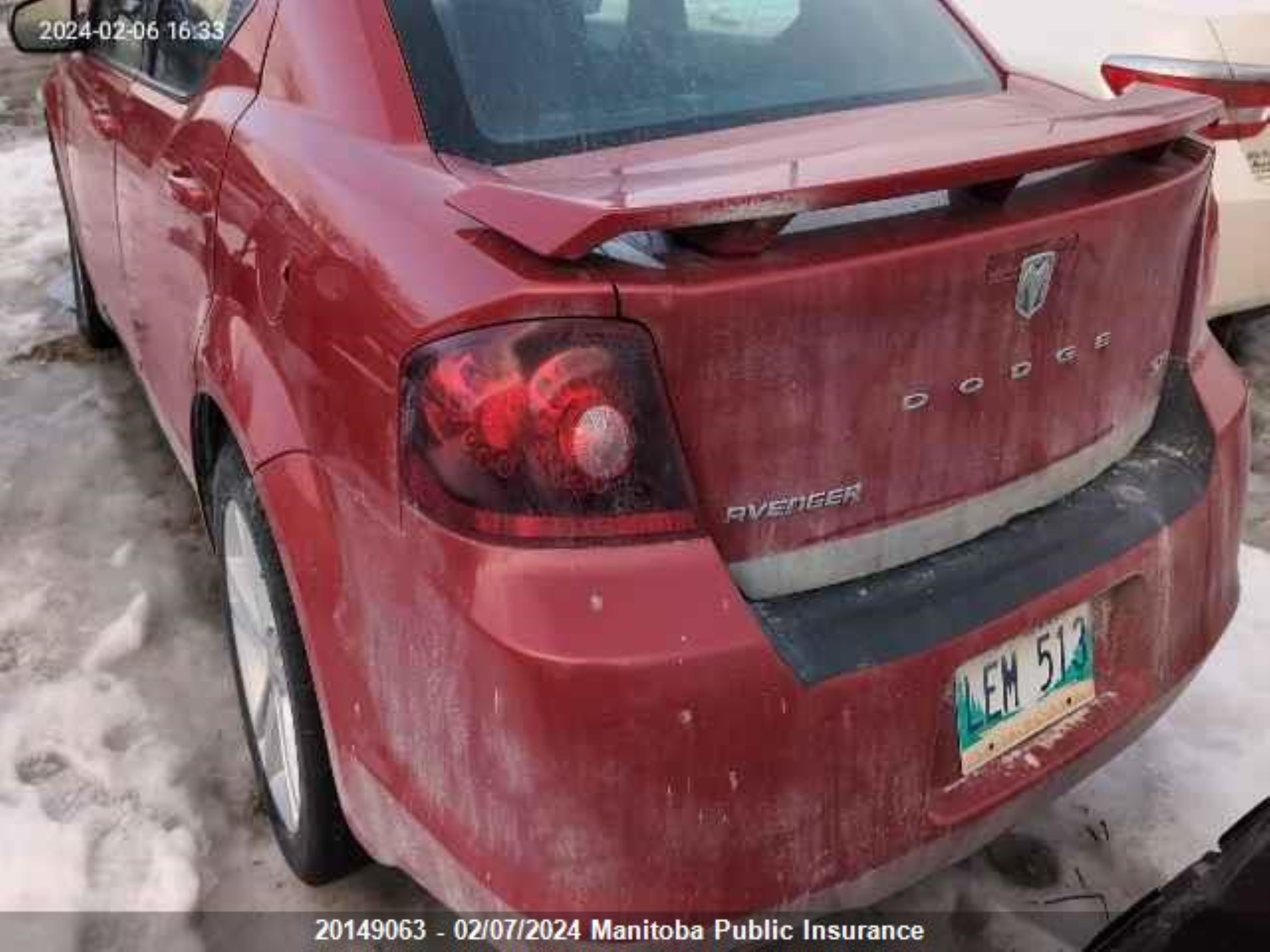 Photo 2 VIN: 1C3CDZCB9DN555898 - DODGE AVENGER 