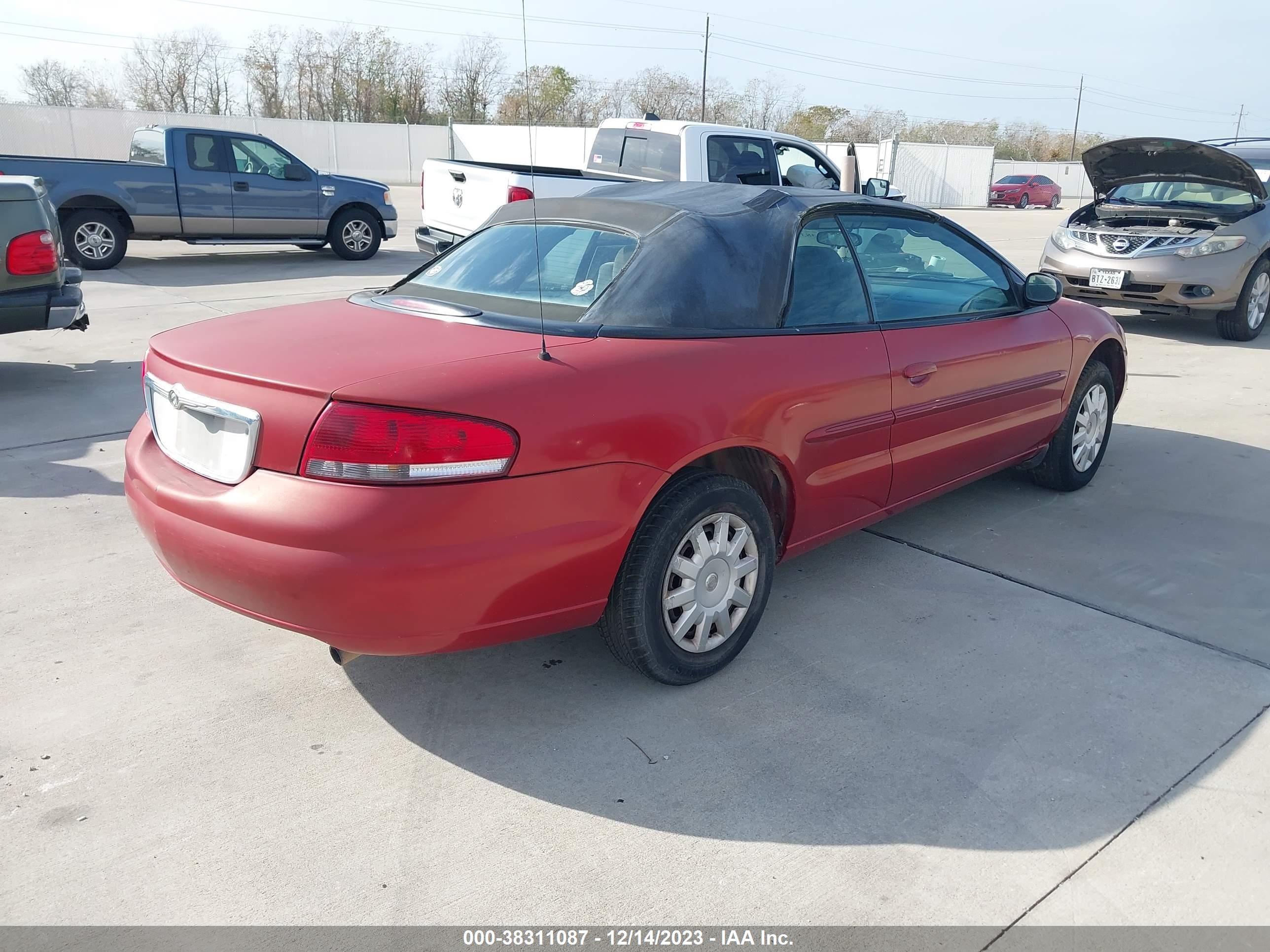 Photo 3 VIN: 1C3EL45R06N182827 - CHRYSLER SEBRING 