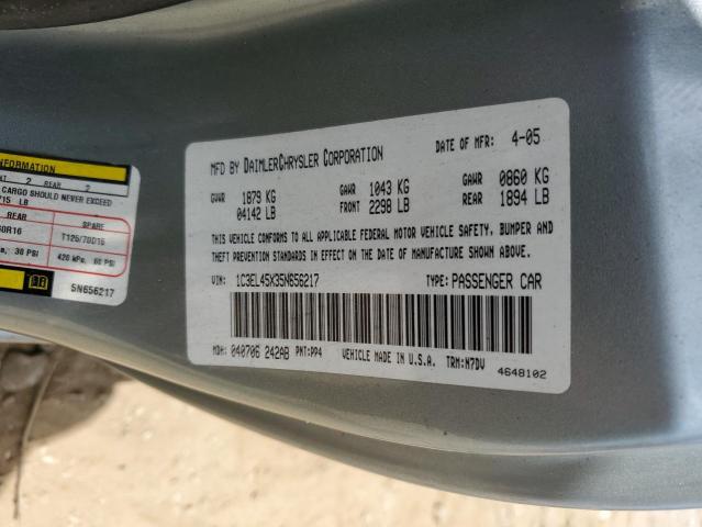 Photo 12 VIN: 1C3EL45X35N656217 - CHRYSLER SEBRING 