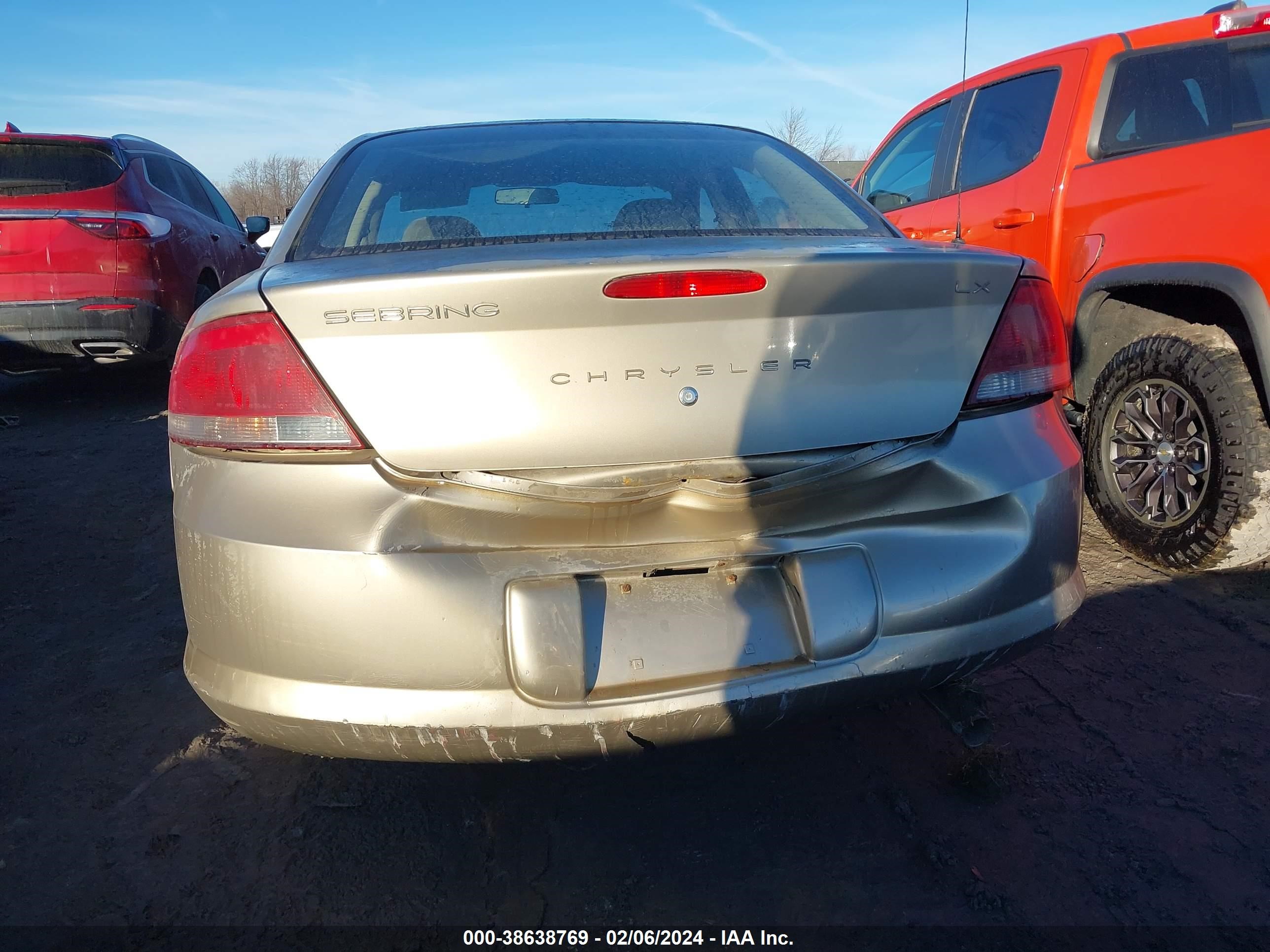 Photo 15 VIN: 1C3EL46X03N501913 - CHRYSLER SEBRING 