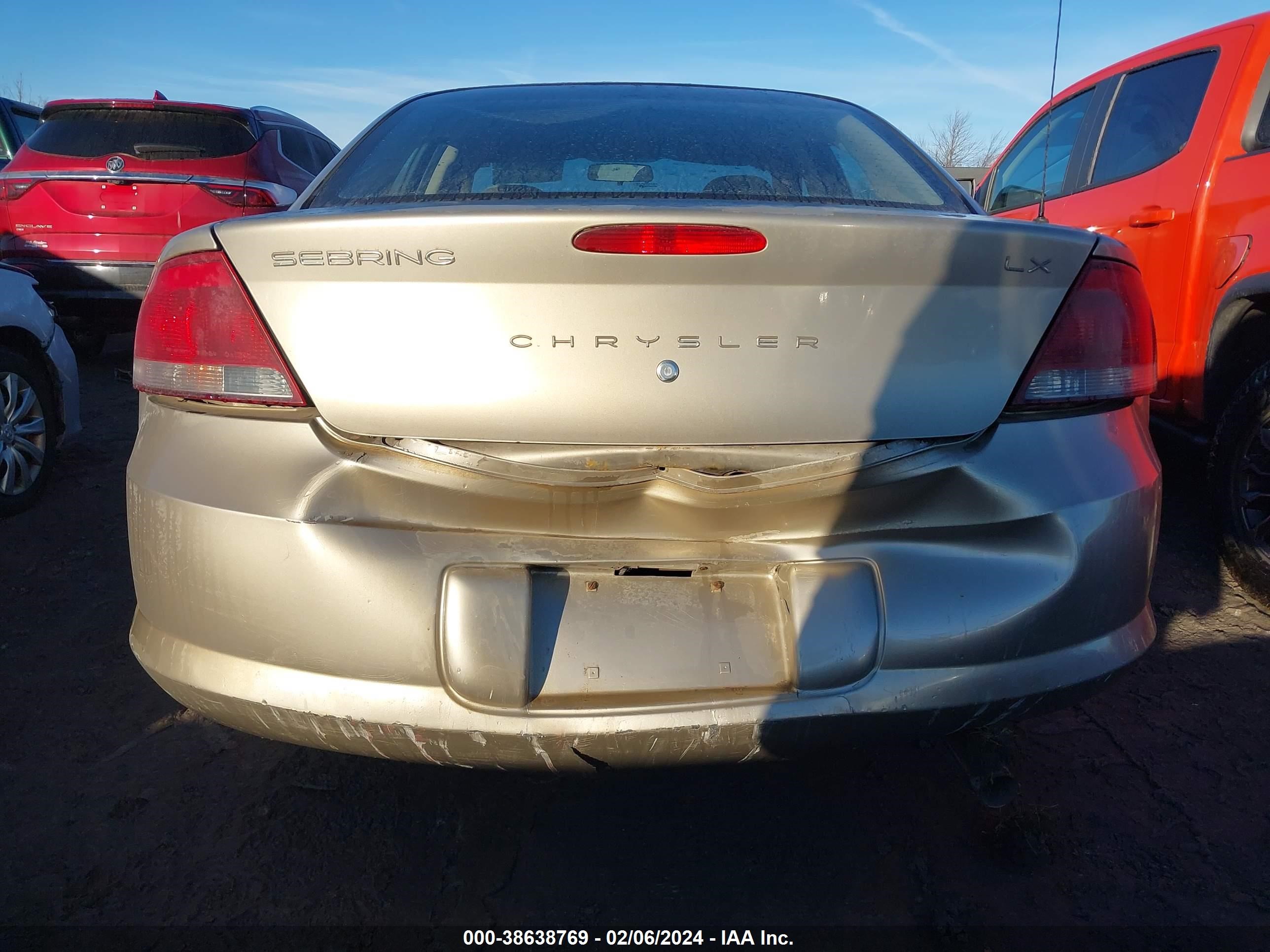 Photo 5 VIN: 1C3EL46X03N501913 - CHRYSLER SEBRING 