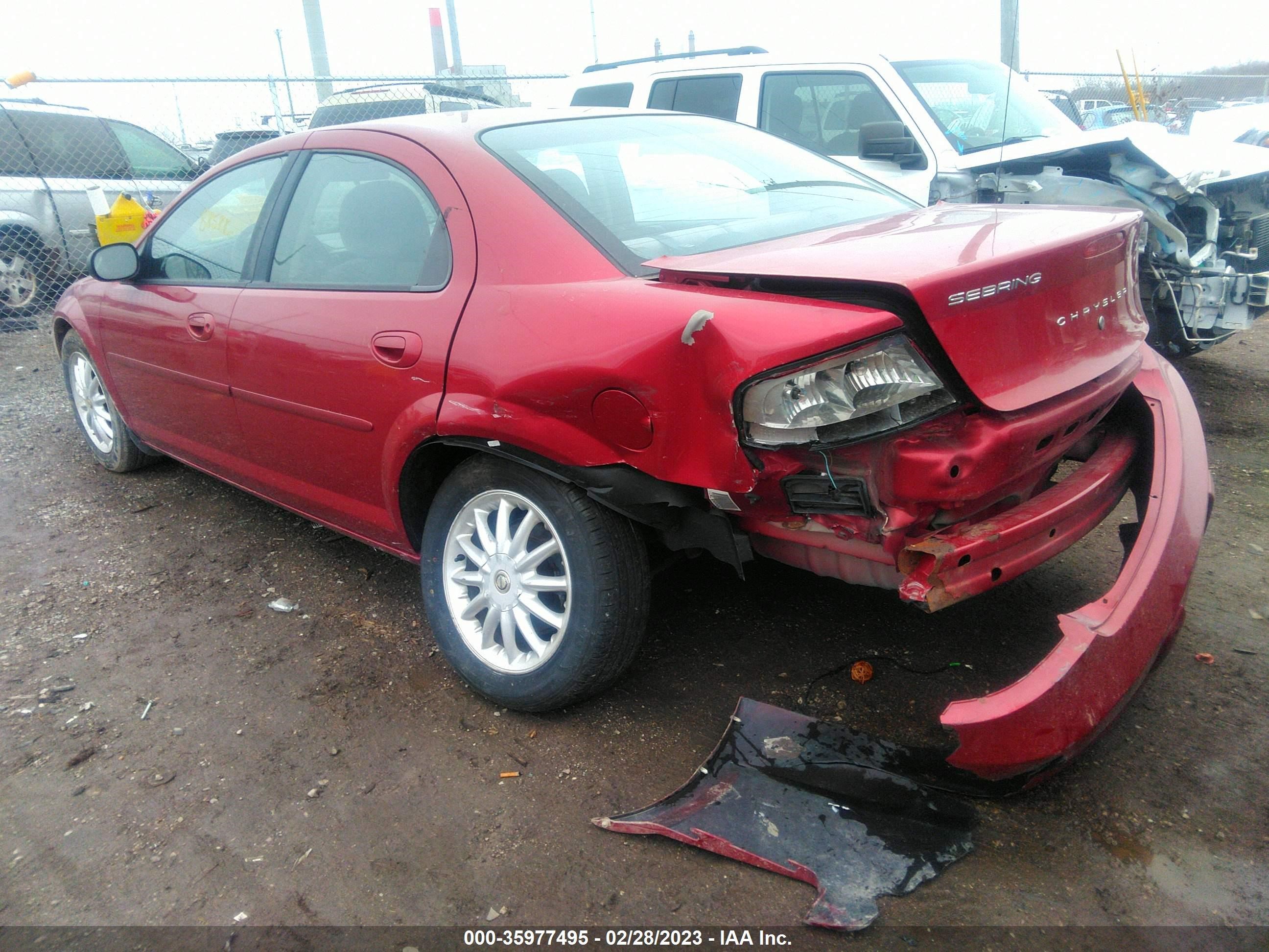 Photo 2 VIN: 1C3EL46X82N346946 - CHRYSLER SEBRING 