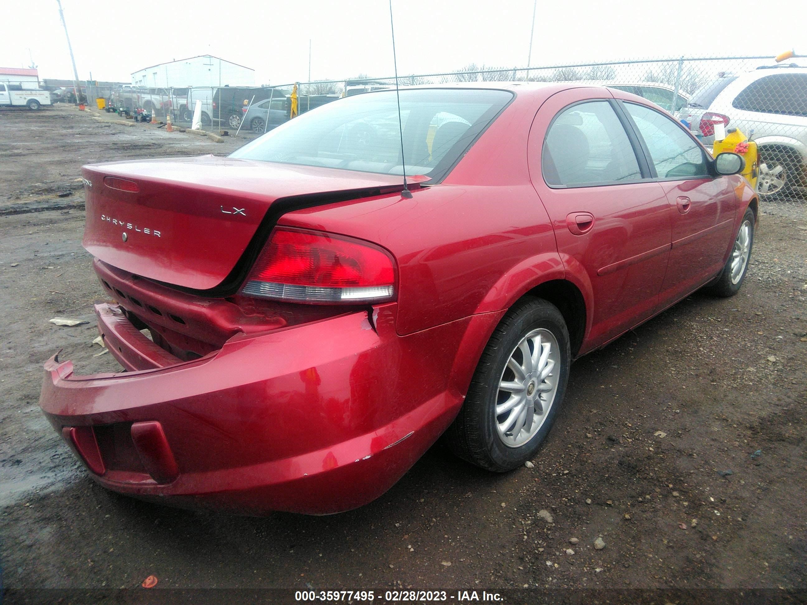 Photo 3 VIN: 1C3EL46X82N346946 - CHRYSLER SEBRING 