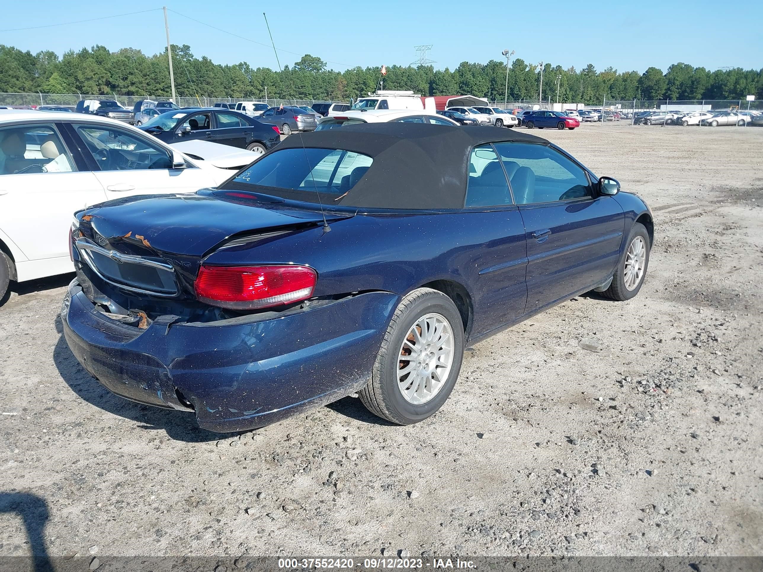 Photo 3 VIN: 1C3EL55R25N638783 - CHRYSLER SEBRING 