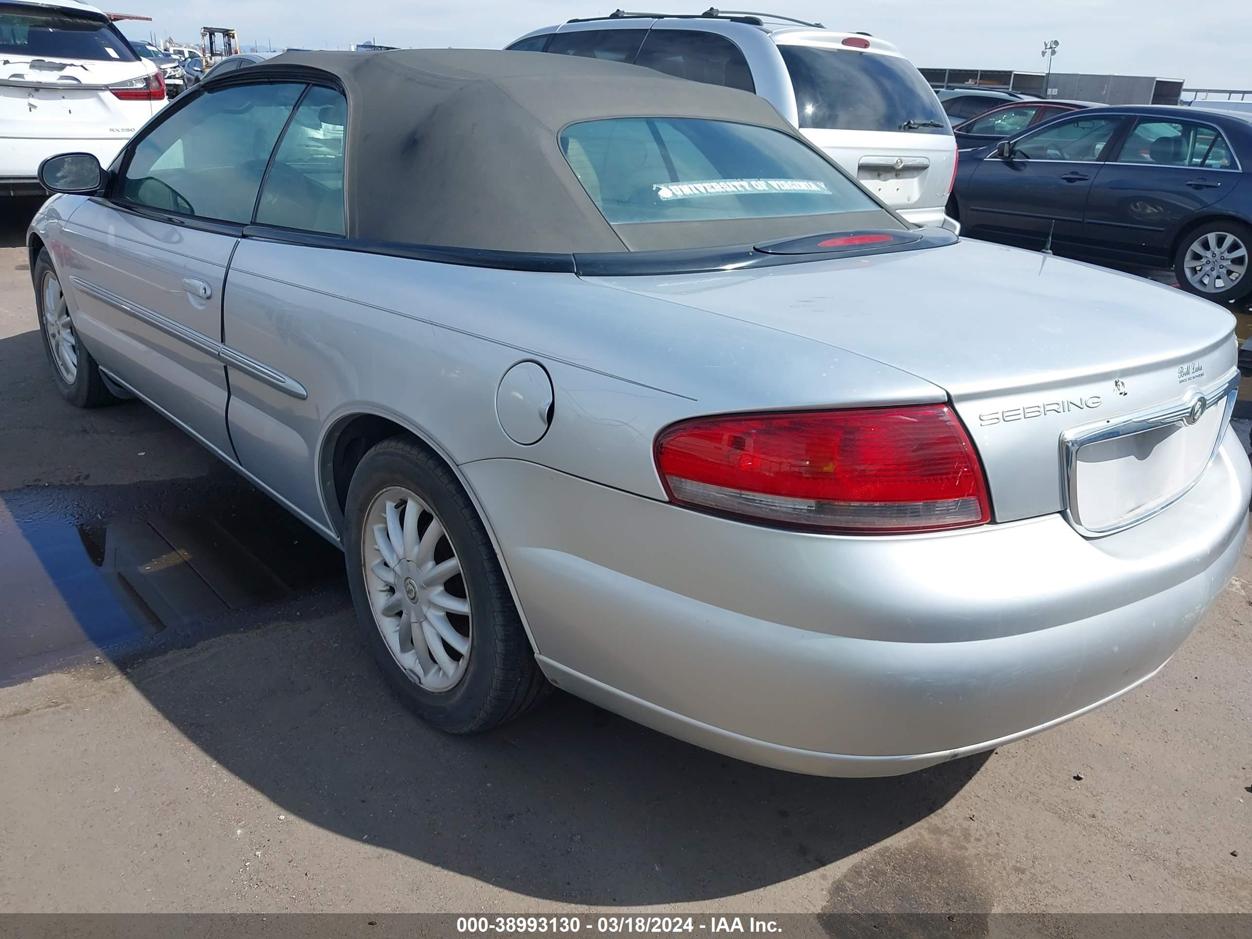 Photo 2 VIN: 1C3EL55R72N319648 - CHRYSLER SEBRING 