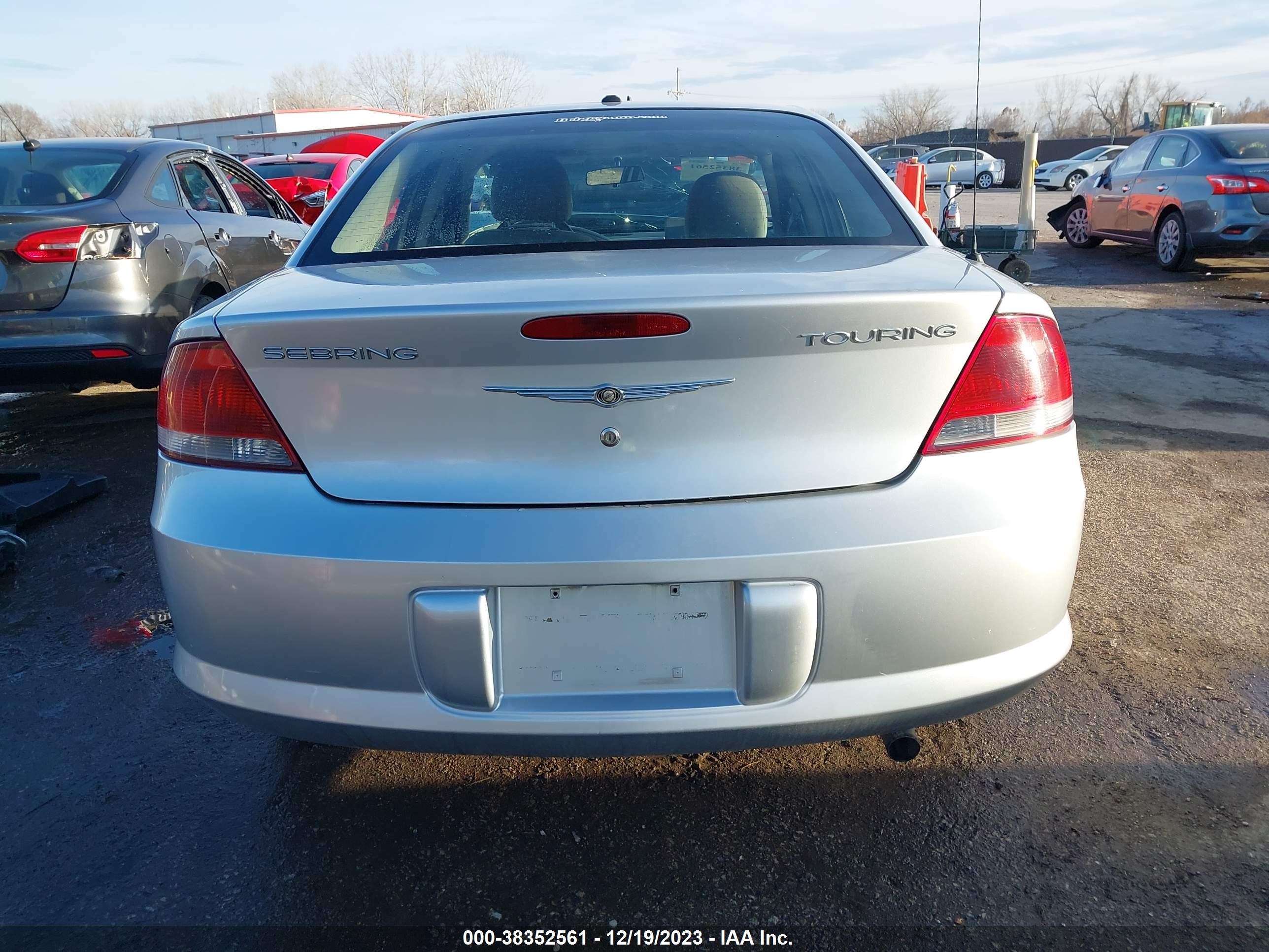 Photo 15 VIN: 1C3EL56R36N283798 - CHRYSLER SEBRING 