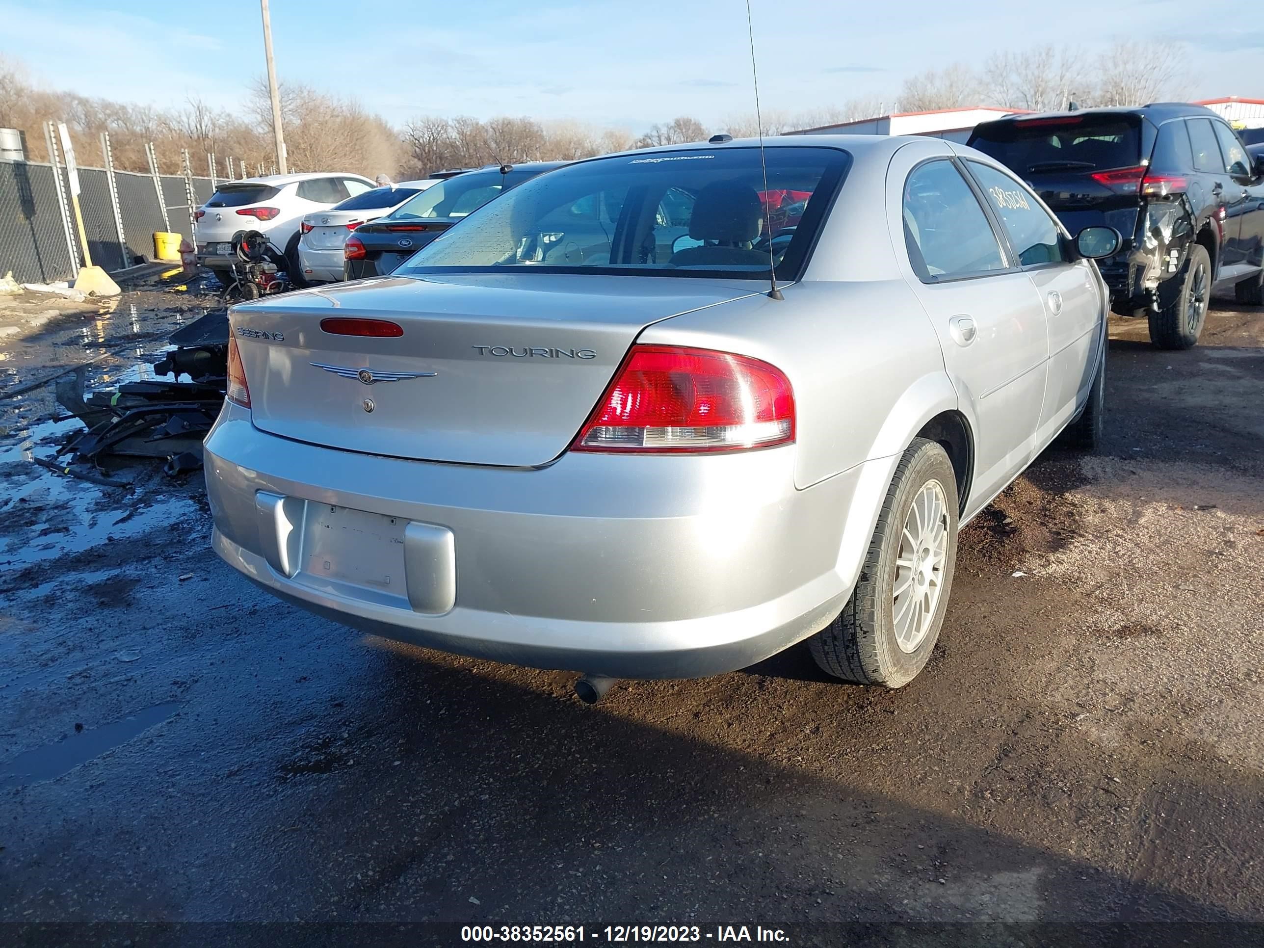 Photo 3 VIN: 1C3EL56R36N283798 - CHRYSLER SEBRING 