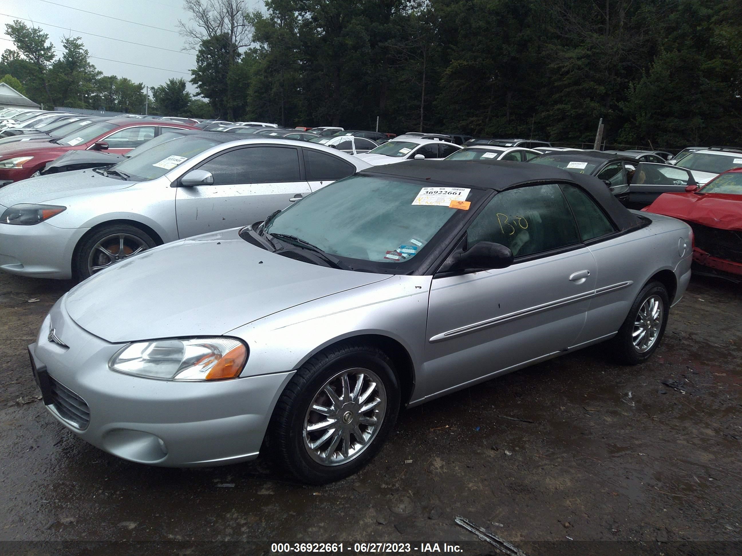 Photo 1 VIN: 1C3EL65R32N314789 - CHRYSLER SEBRING 