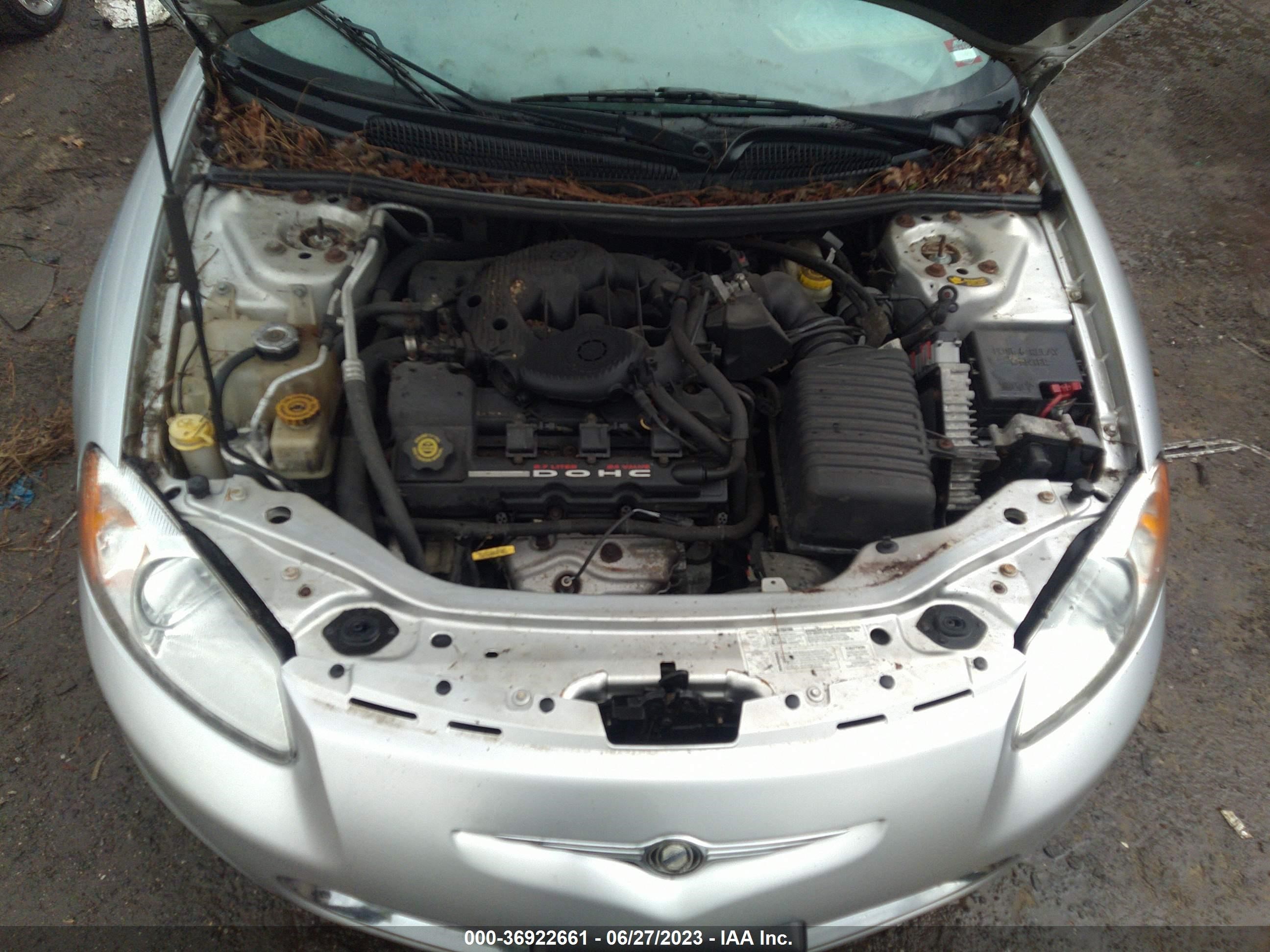 Photo 9 VIN: 1C3EL65R32N314789 - CHRYSLER SEBRING 