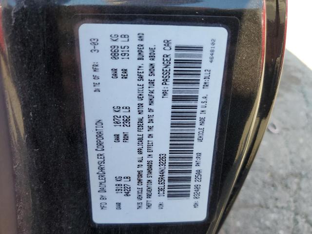 Photo 11 VIN: 1C3EL65R44N132263 - CHRYSLER SEBRING LI 