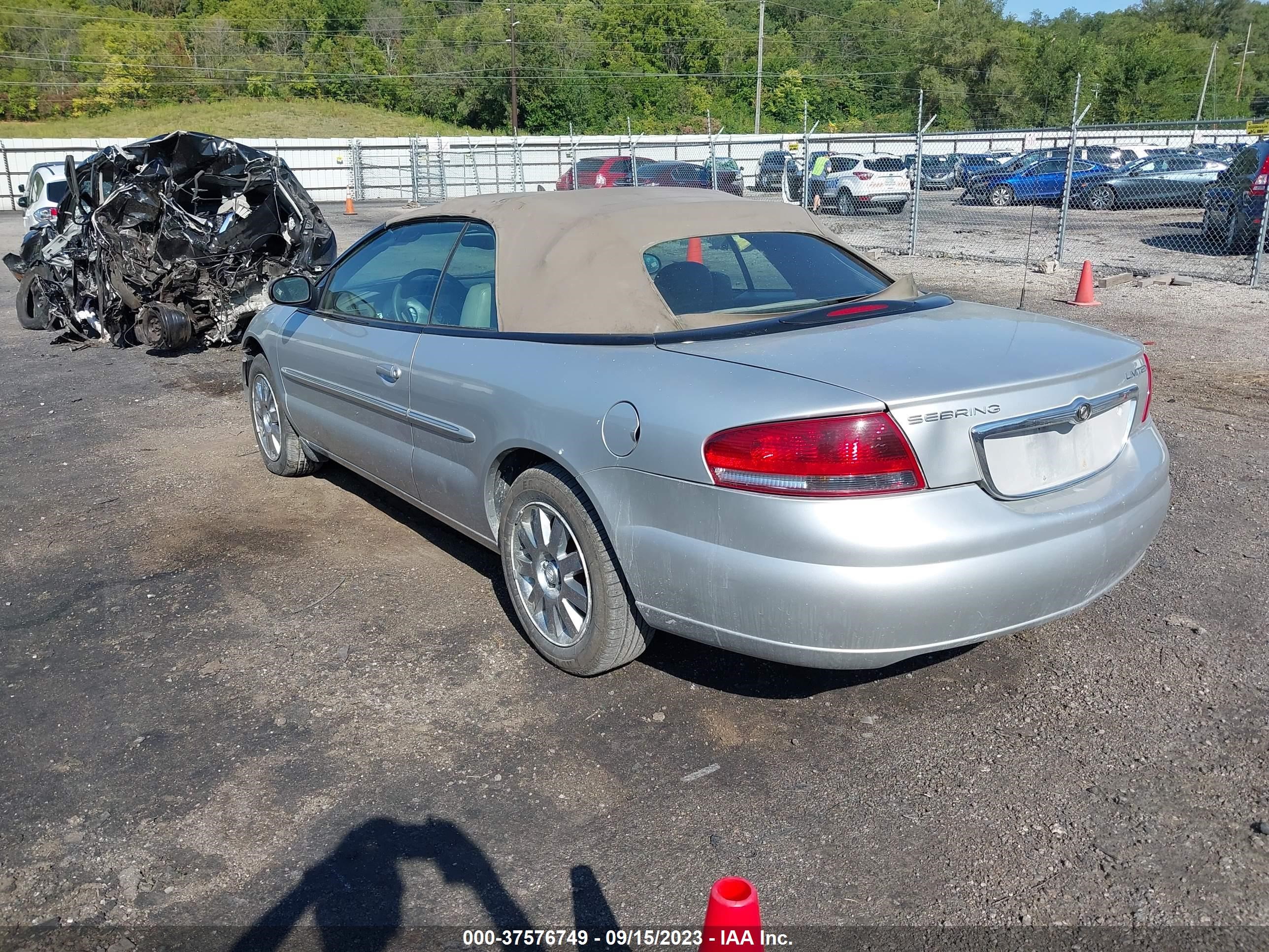 Photo 2 VIN: 1C3EL65R96N163169 - CHRYSLER SEBRING 