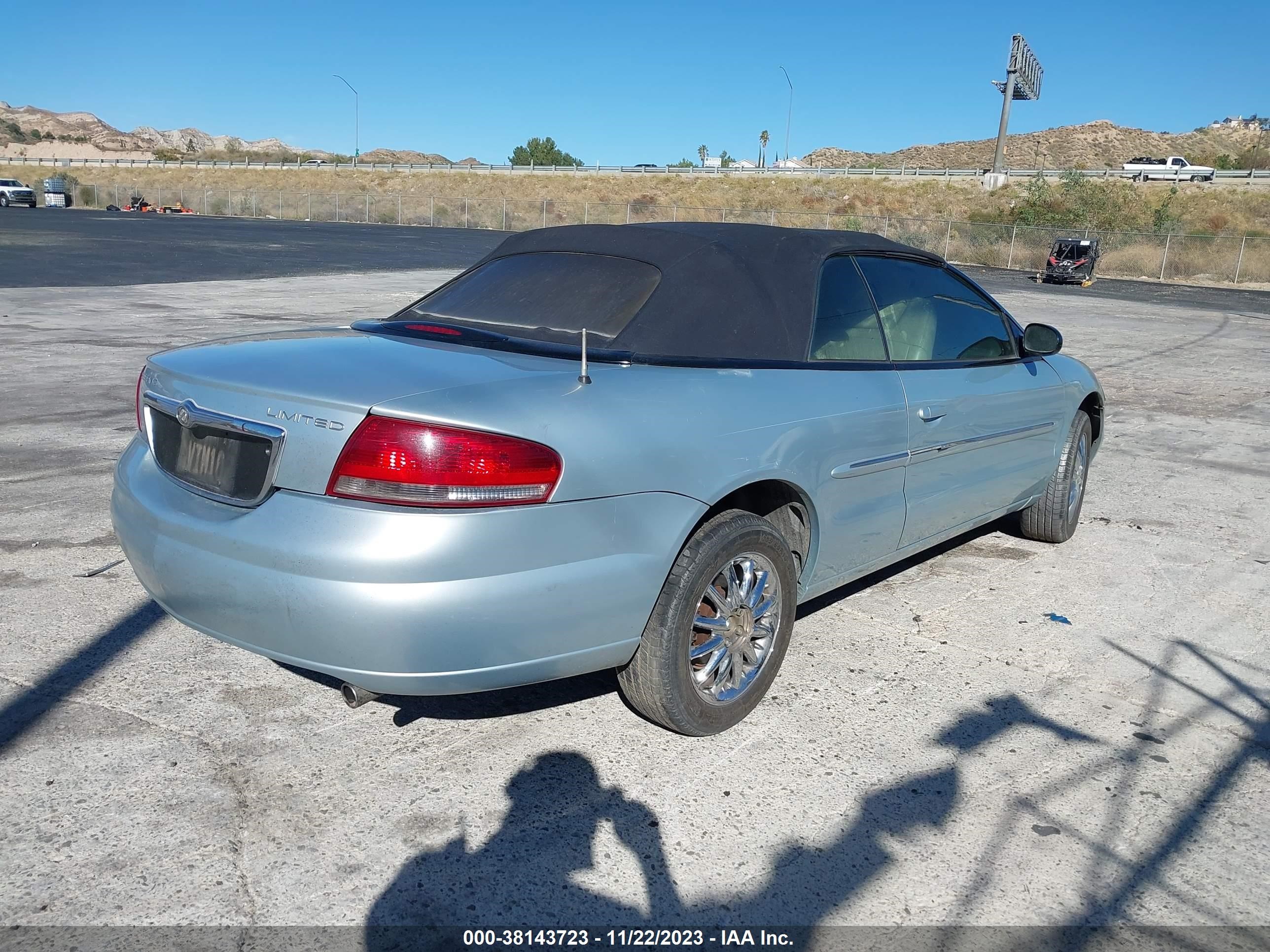 Photo 3 VIN: 1C3EL65RX2N151543 - CHRYSLER SEBRING 