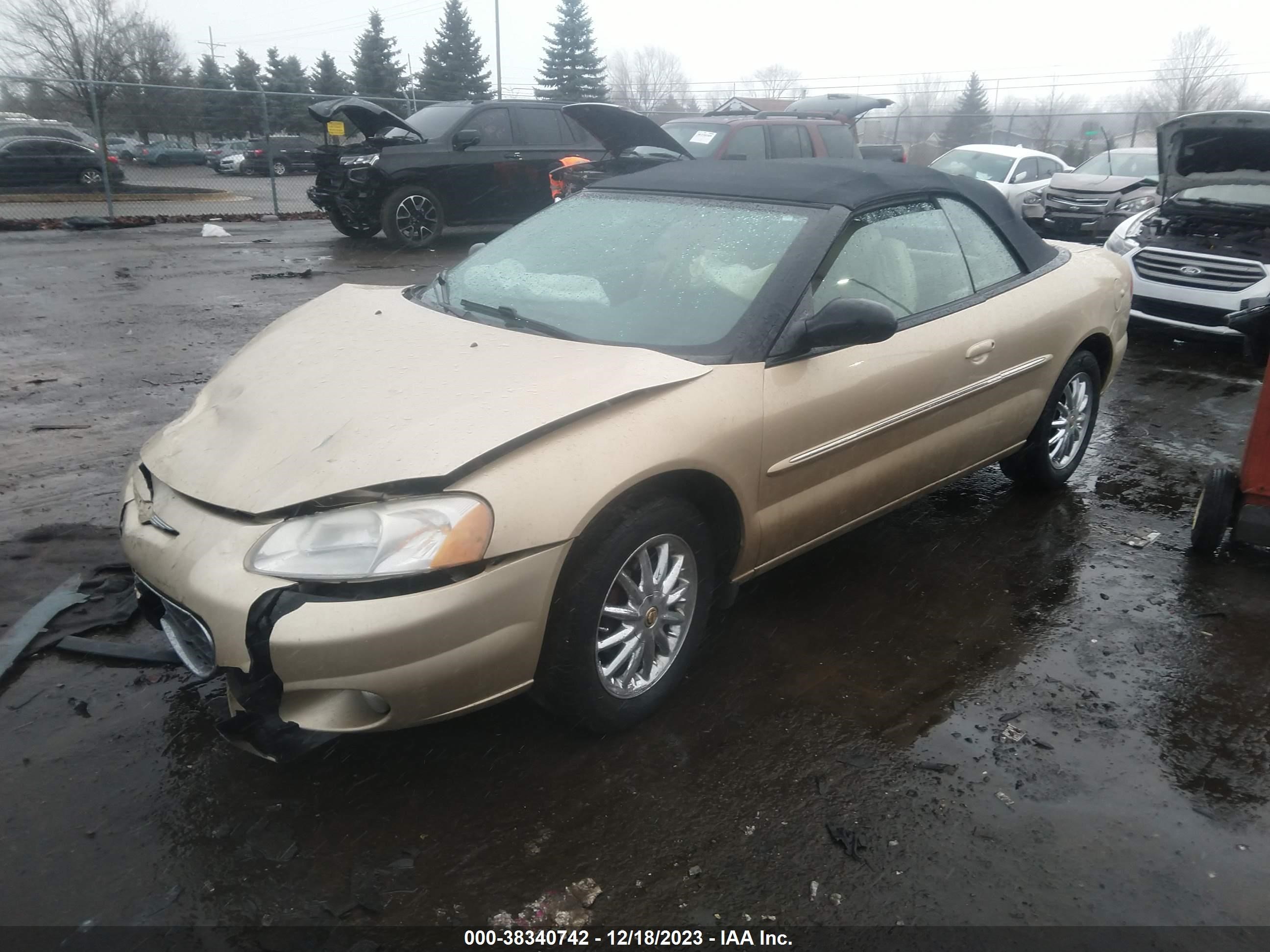 Photo 1 VIN: 1C3EL65U01N586283 - CHRYSLER SEBRING 