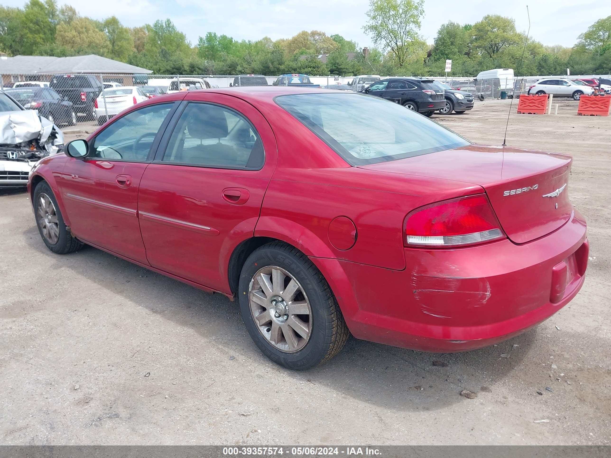 Photo 2 VIN: 1C3EL66R44N307139 - CHRYSLER SEBRING 