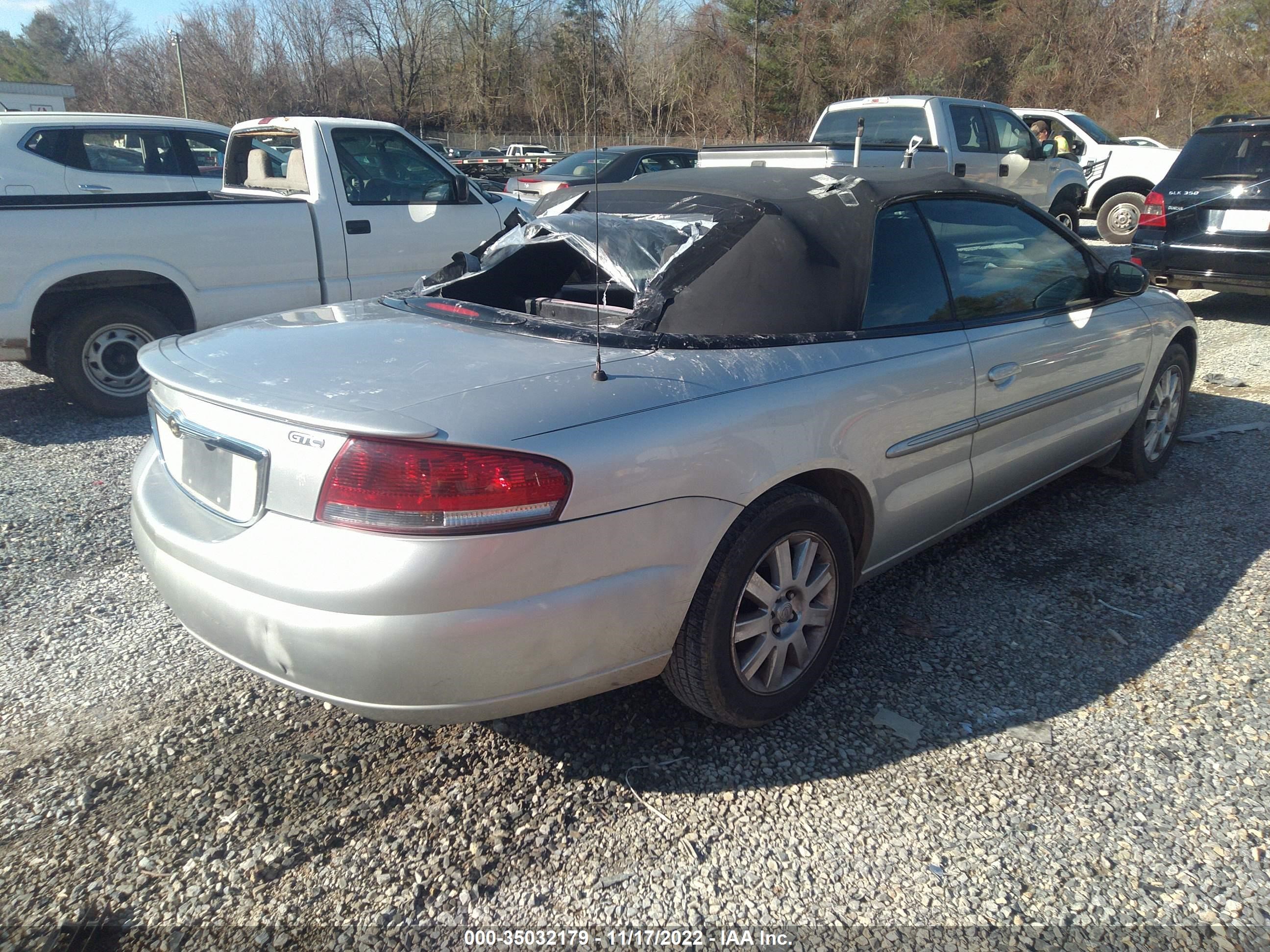 Photo 3 VIN: 1C3EL75R05N579504 - CHRYSLER SEBRING 