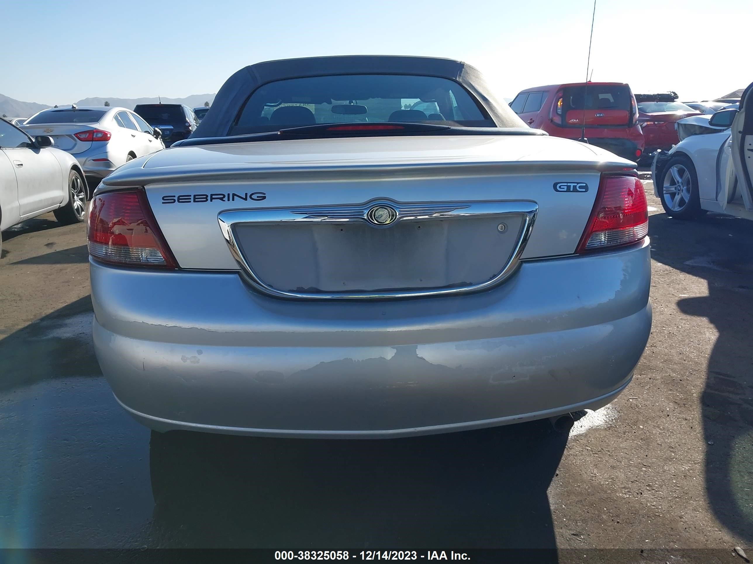 Photo 16 VIN: 1C3EL75RX6N115783 - CHRYSLER SEBRING 