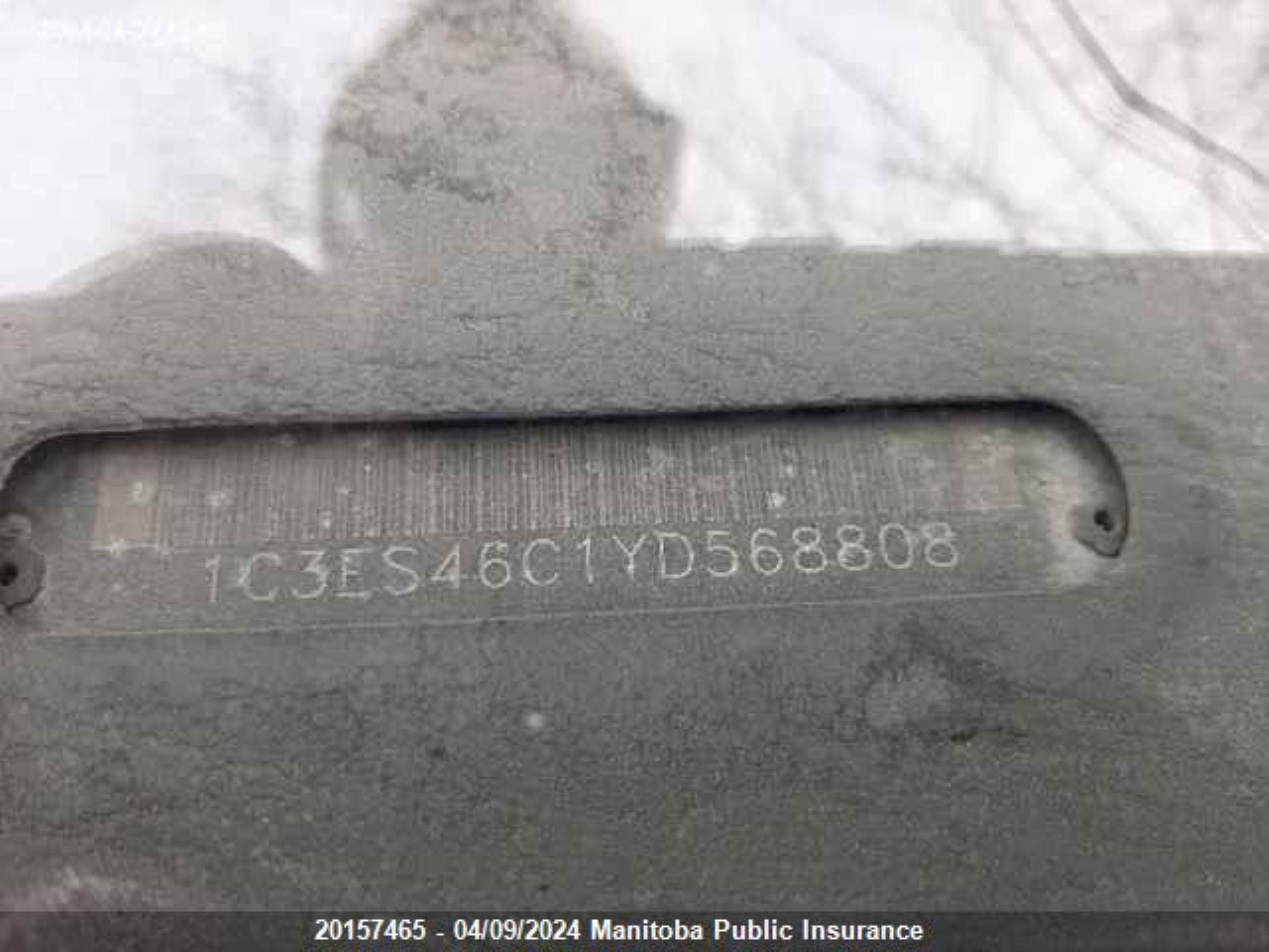 Photo 8 VIN: 1C3ES46C1YD568808 - CHRYSLER NEON 