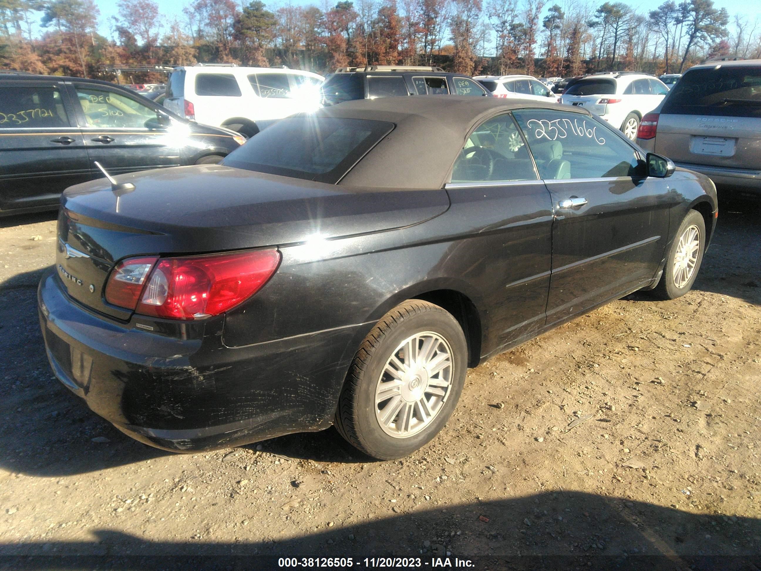 Photo 3 VIN: 1C3LC55R58N607961 - CHRYSLER SEBRING 