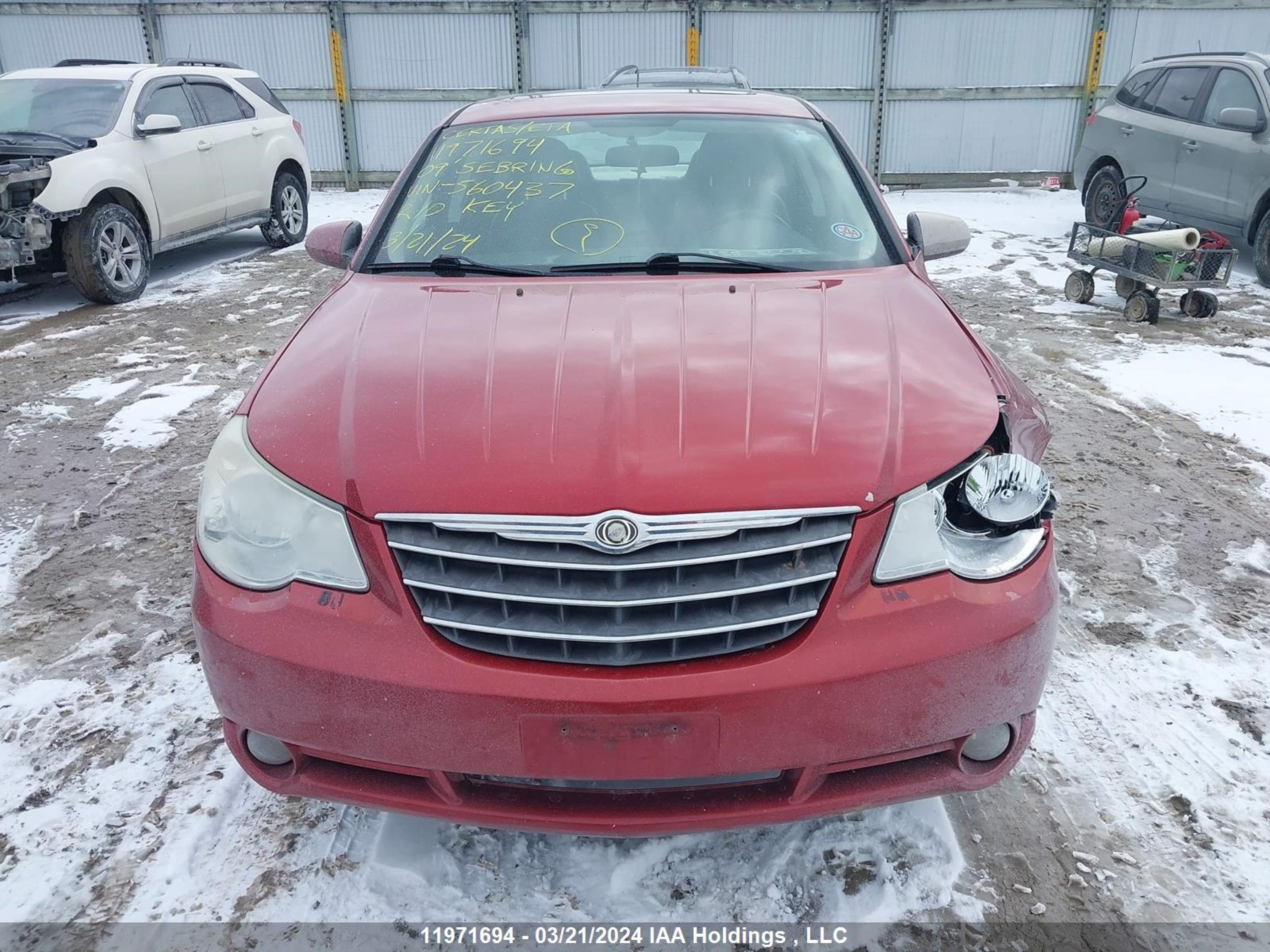 Photo 11 VIN: 1C3LC56D99N560437 - CHRYSLER SEBRING 