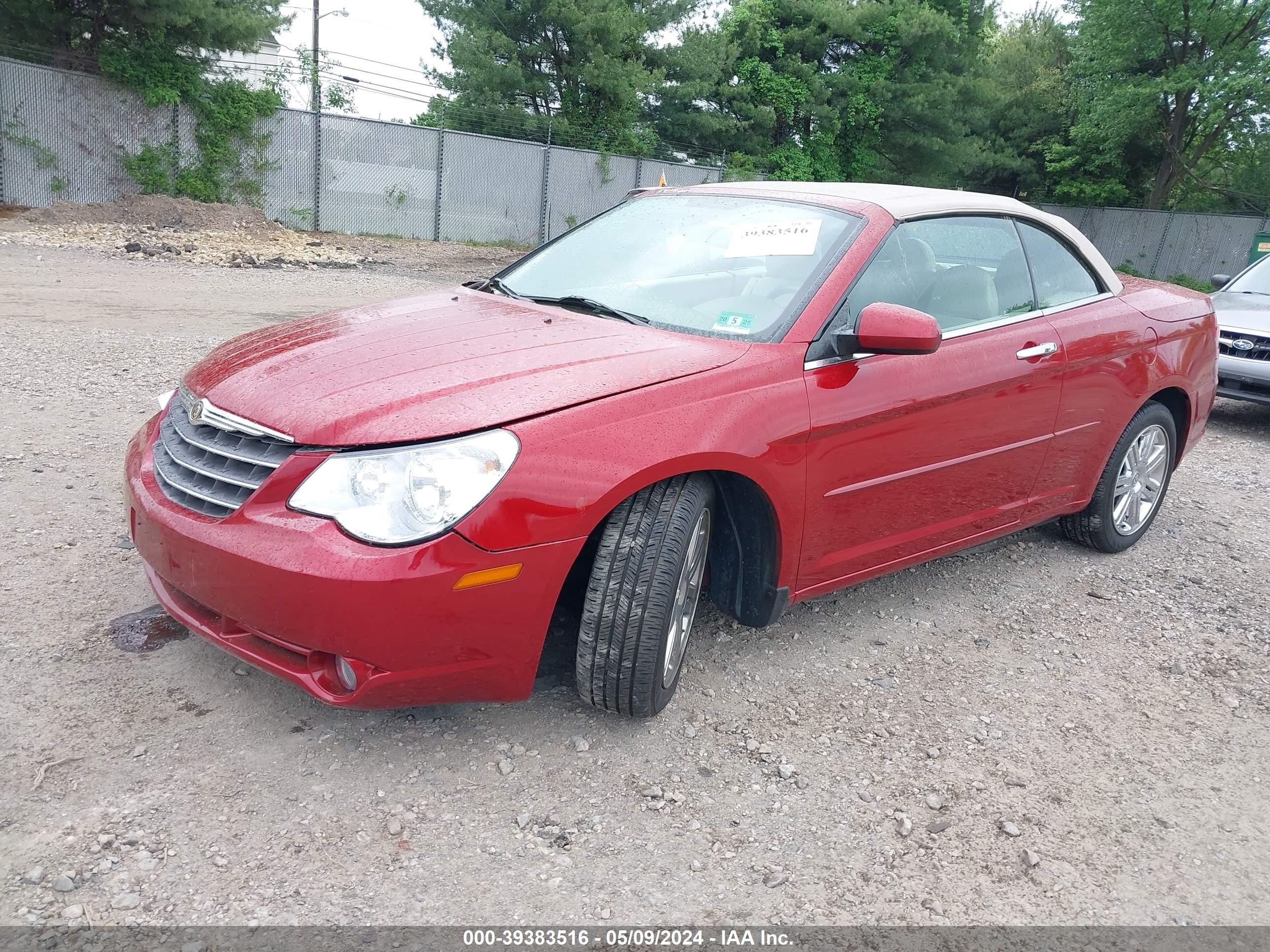 Photo 1 VIN: 1C3LC65M68N630305 - CHRYSLER SEBRING 