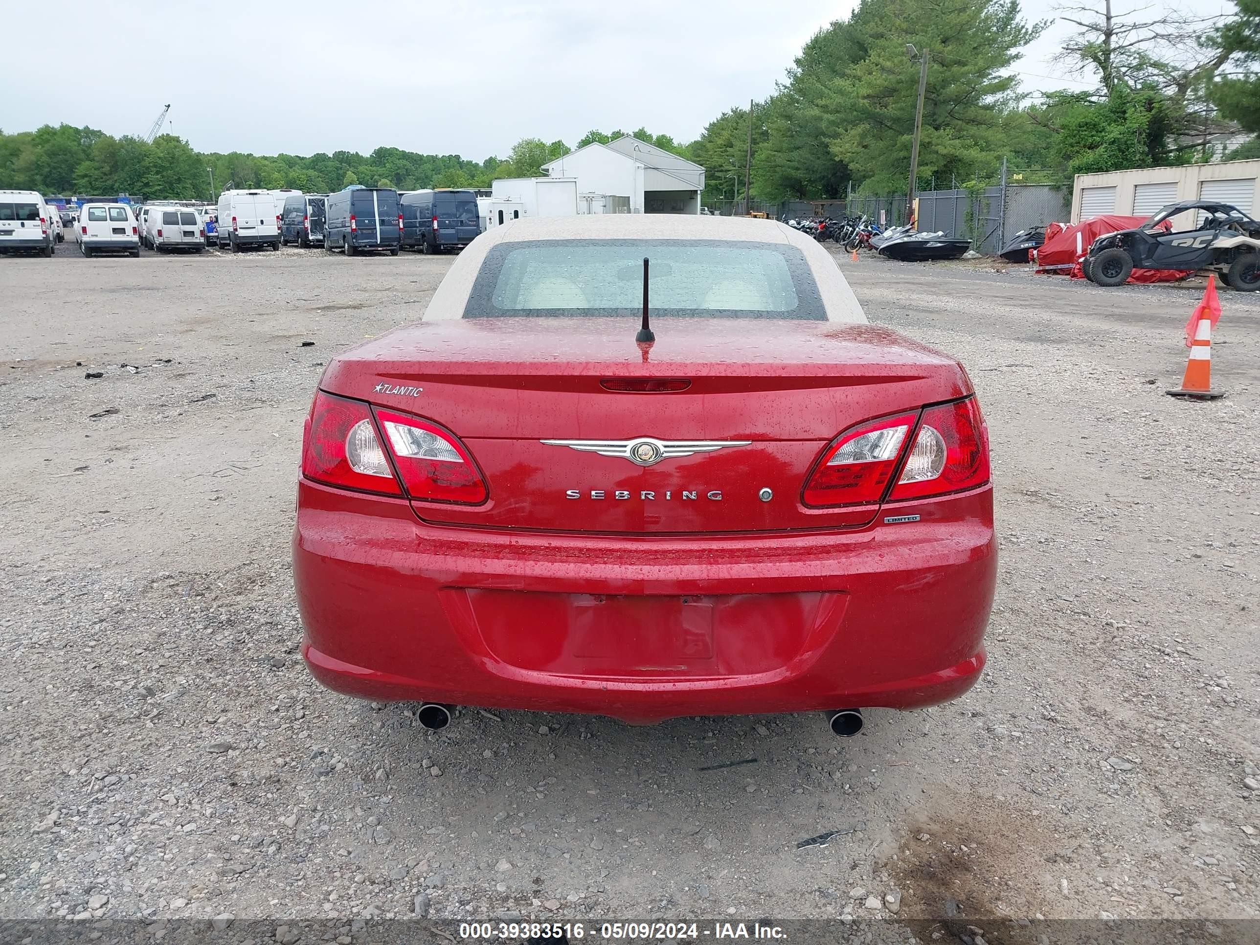 Photo 15 VIN: 1C3LC65M68N630305 - CHRYSLER SEBRING 