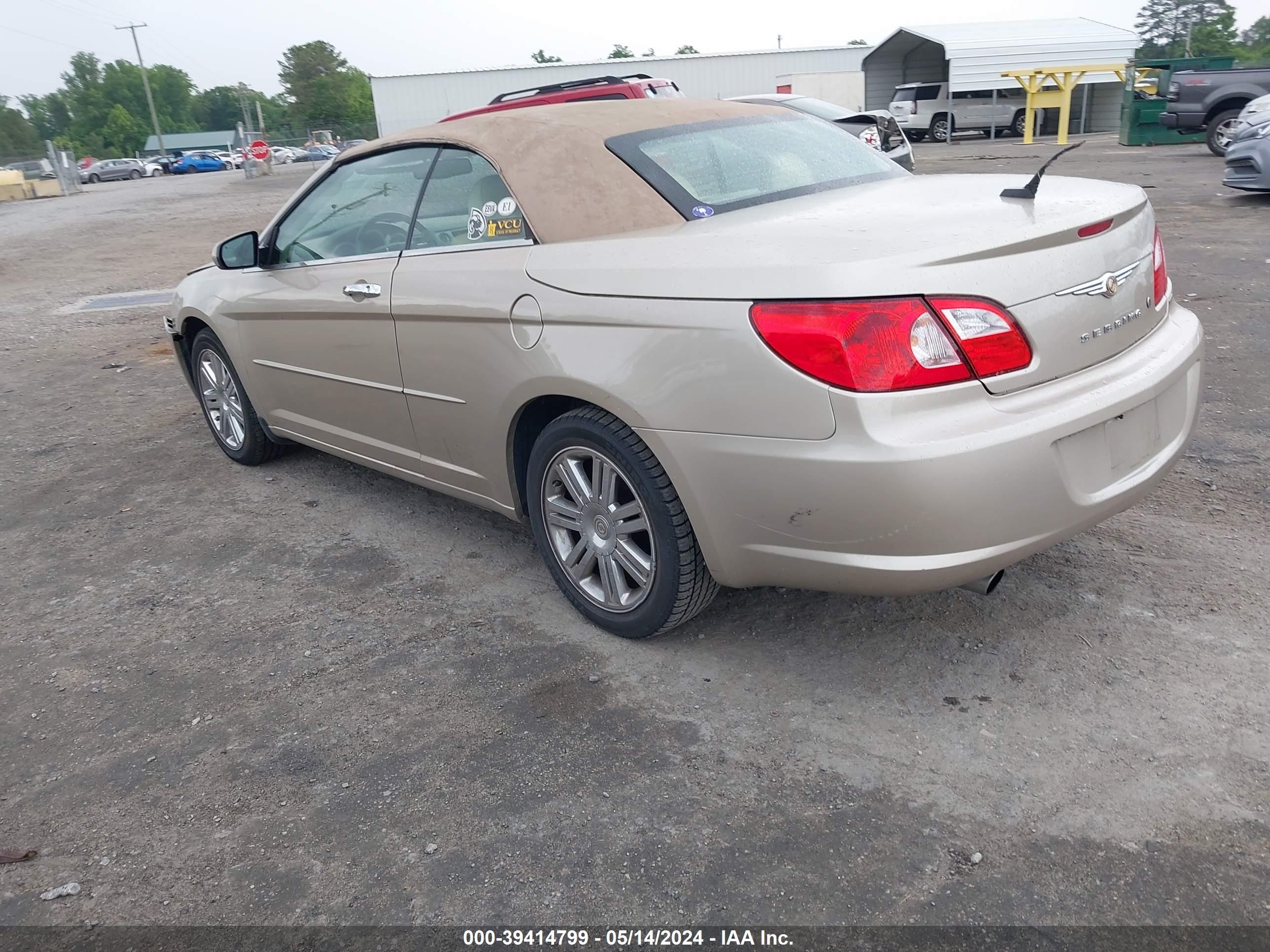 Photo 2 VIN: 1C3LC65M88N692899 - CHRYSLER SEBRING 